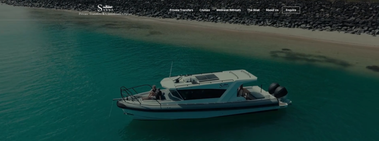 Website development for Satya Boat Bali